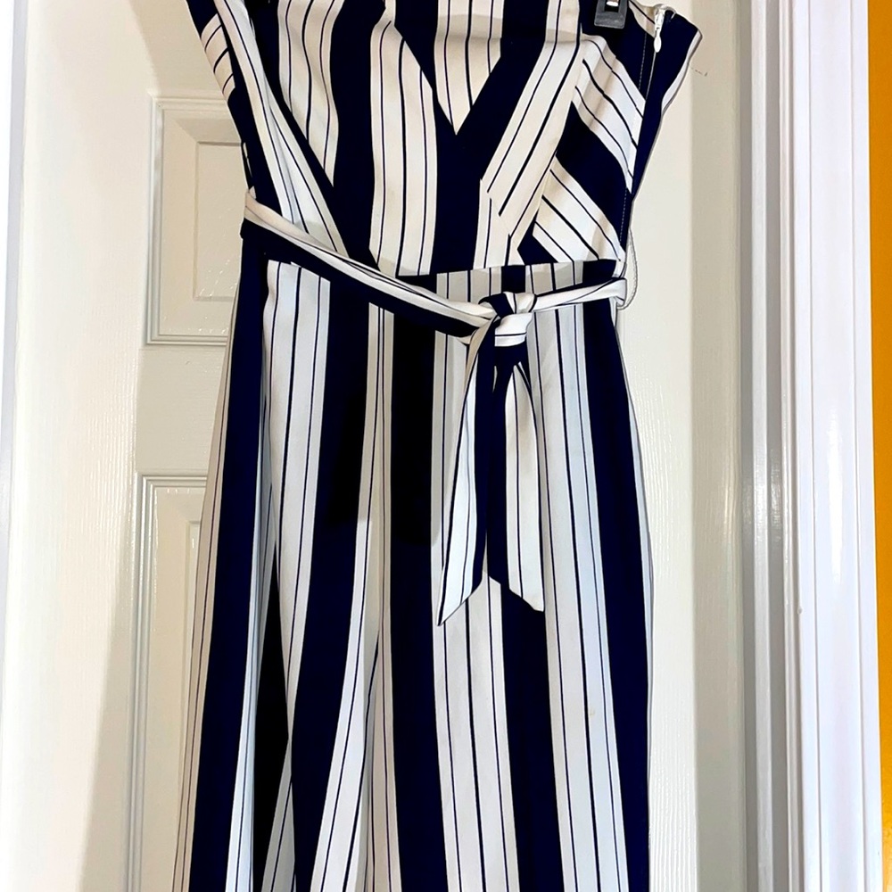 H&M Striped Strapless Jumper
